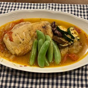 1187697の作ってみた!投稿(【骨付き鶏もも肉のスープカレー】じんわり温まる！)