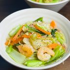 【野菜たっぷり塩タンメン】具沢山で大満足！