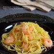 白菜と小エビのチーズアーリオ・オーリオ