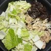 鶏と白菜の豆乳ちゃんぽん風うどんの工程2