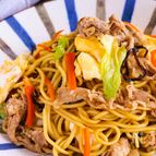 『うまーい♡』がとまらない【豚肉とキャベツの塩昆布焼きそば】