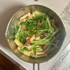 【水菜と油揚げの梅煮】サッと煮る和の煮もの♪の工程4