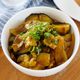 『なすと豚肉の和風カレーあんかけ丼』スパイシーな夏どんぶり♫