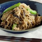 しらたきと豚肉の炒め煮