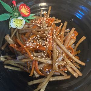 なおリンの作ってみた!投稿(常備菜に◎ 【コク旨ラー油きんぴらごぼう】)