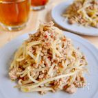 簡単！甘辛肉味噌もやしいため