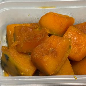 ふりかけの作ってみた!投稿(裏ワザで激的ホクホク！かぼちゃの煮物)