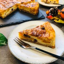 ハローウィン★あんこを練り込んだ南瓜のベイクドチーズケーキ