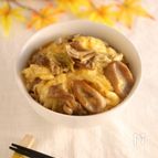 １０分！コスパ最強♪舞茸とちくわの卵とじ