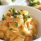 完熟トマトのホットポテサラ