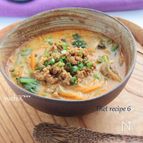 担々ごま味噌豆乳スープ§ダイエットスープ