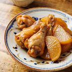 【手羽元と大根の甘辛煮】ごはんが進む楽ウマおかず♪