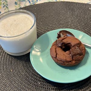 シンプル生活スタート！の作ってみた!投稿(米粉で作る♪ココア焼きドーナツ☆)