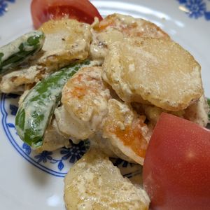 Nomigawa.Nの作ってみた!投稿(【和風エビマヨ】ポン酢マヨがたまらない！)