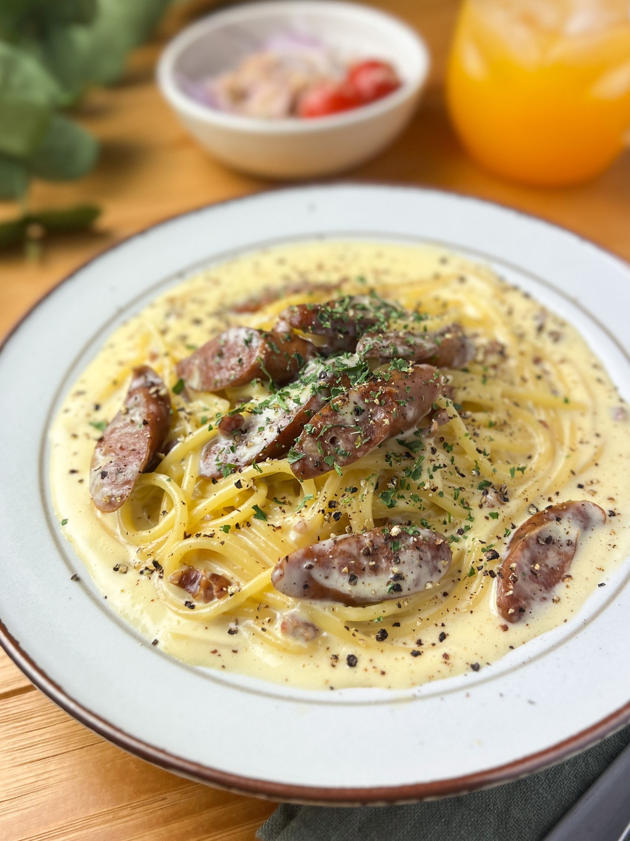 失敗しない！ソーセージのカルボナーラ | レシピサイトNadia