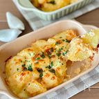 お手軽簡単♩じゃがいもの明太チーズ焼き