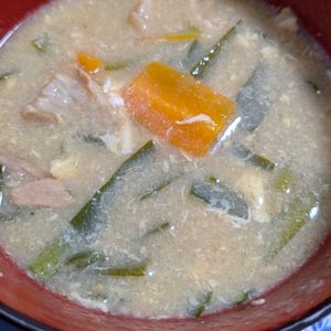 秋風の作ってみた!投稿(【具沢山でおかずになる】ご飯にかけたい☆ふわふわ卵の酸辣湯)