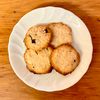 ゆちの作ってみた!投稿(ザクザク♡チョコとオートミールの米粉クッキー)