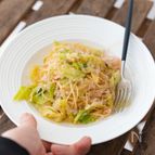 白だし香るキャベツのアンチョビペペロンチーノ