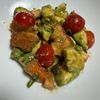 ゆっこの作ってみた!投稿(【ダイエット】焼いて和えるだけ！鮭とアボカドの薬味ポン酢だれ)