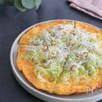 キャベツとしらすのペペロンオムレツ