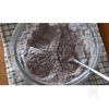 米粉のダブルチョコチップサブレの下準備