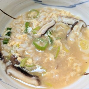 はるはるの作ってみた!投稿(［しょうが味噌のねぎたま雑炊］風邪に効く！体が温まる雑炊)