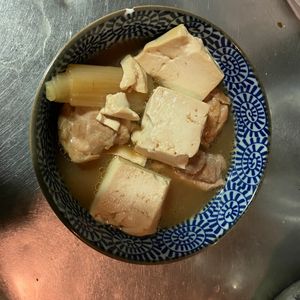 ぱぁぷるへいずの作ってみた!投稿(材料3つ！10分で味しみ♪【焼きねぎ鶏豆腐】)
