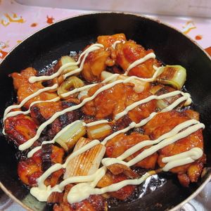 あーちゃん·͜· ♡の作ってみた!投稿(ワンパン10分！【照りマヨ焼き鳥】甘辛こってり♩)