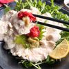 『しっとりやわらか』プルプル食感♪水晶鶏の梅わさび乗せ