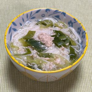 キャピタンの作ってみた!投稿(鍋ひとつですぐできる！【ねぎ塩ツナ麺】)
