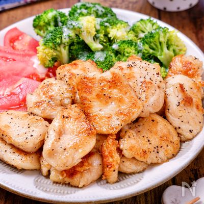 【コンソメバター醤油チキン】とにかく美味しい！鶏むねおかず♡