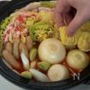 仕事後10分で作れる。超簡単【出汁トマト鍋】の工程1