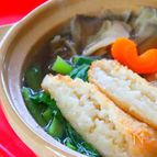 【きりたんぽ鍋】もちもちごはんと野菜の出汁が美味しい和風鍋
