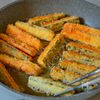 【フライドズッキーニ】サクサクほくほく♪2種のソースも美味！の工程4