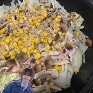 それぞれの作ってみた!投稿(フライパン1発で衝撃の旨さ!味噌バタコーンで鮭ちゃんちゃん)