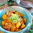 お弁当にも便利！ほっくり♪さつま芋と豚バラの煮物