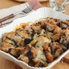 オーブンにおまかせ♪鶏もも肉と椎茸のハーブグリル