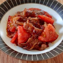 ご飯がどんどん進む!【トマトカルビ】