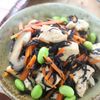 レンチン４分【豆腐とひじきの煮物】