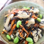 レンチン４分【豆腐とひじきの煮物】