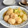 はんぺんえび団子と冬瓜のあんかけ