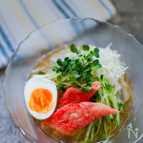火をつかわず作れる！冷製春雨麺＜タイピーエン＞