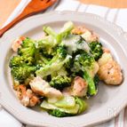 鶏モモとブロッコリーのマヨチーズ焼き
