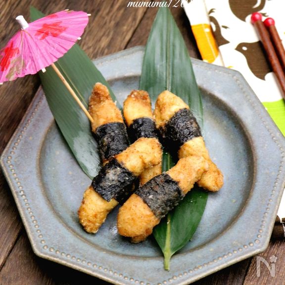 のり巻きチキン・山椒味。