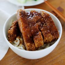 『ソースカツ丼』まろやか特製ソースで！駒ヶ根ご当地グルメ♫