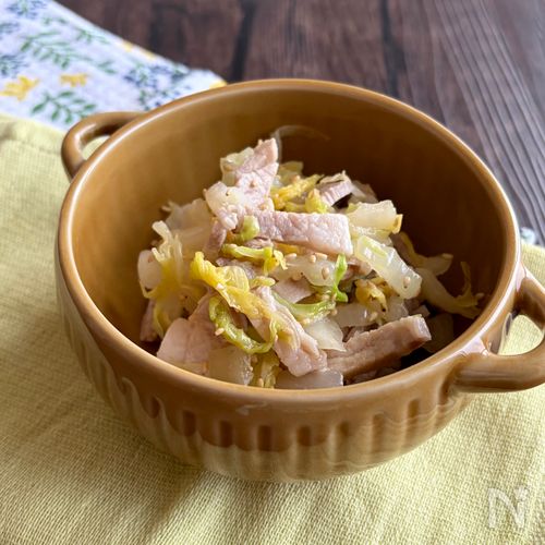 白菜と豚肉の激うまサラダ＊