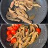 【牛肉とトマトのにんにく醤油炒め】パパッと10分！夏おかず♪の工程1