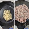 かぼちゃの中華風そぼろ煮│ごはん泥棒♪ピリッと甘辛おかずの工程2