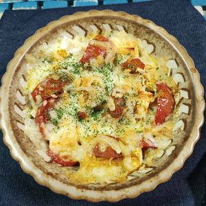 M＊Pの作ってみた!投稿(【はんぺんとトマトのカレーグラタン】やみつきスパイシー)